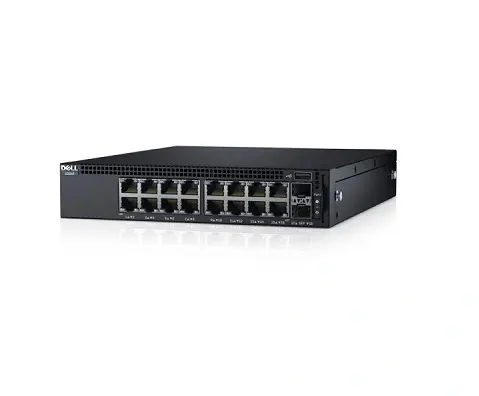 9PN0D Dell PowerConnect X1018P 16-Port 16 x 10/100/1000...