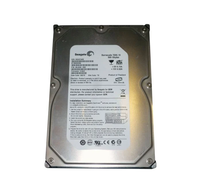 9BJ036-505 Seagate BarraCuda 7200.10 500GB 7200RPM ATA-...