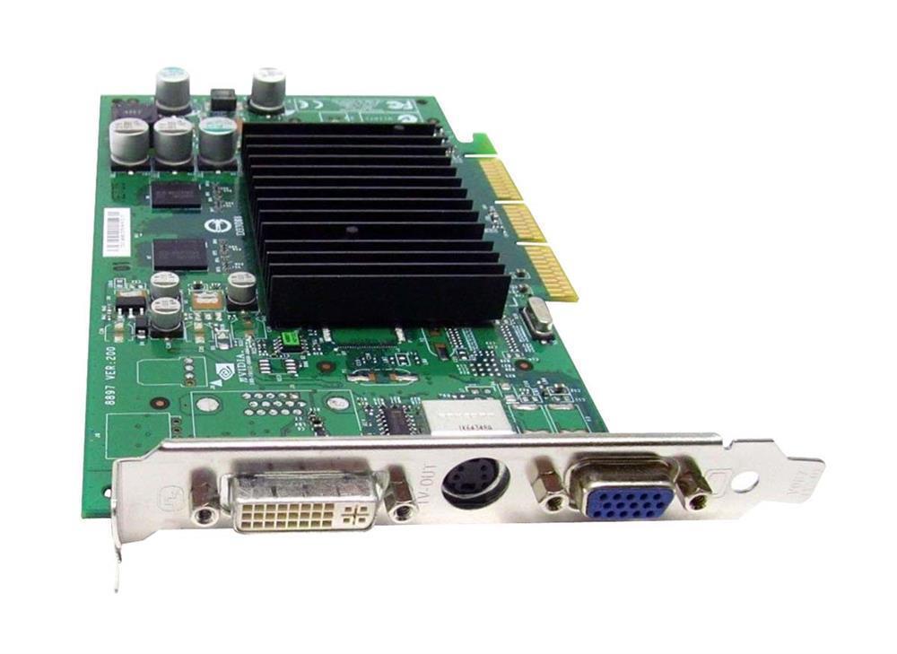 AA653A HP Nvidia Quadro4 380XGL AGP 8x 64MB VGA/DVI/TV-...