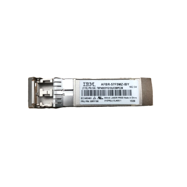 AFBR-57F5MZ-IBY IBM Fibre Channel Multi-mode Fiber 16GB/sW 850nm LC Connector SFP+ Transceiver