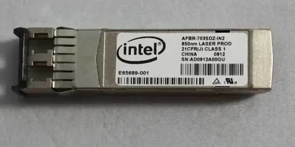 AFBR-703SDZ-IN2 Intel 10GBase-SR SFP+ Optical Transceiv...