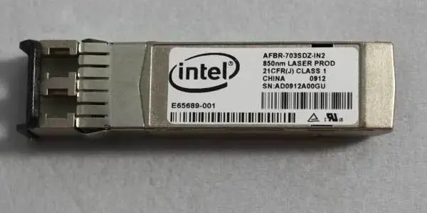 AFBR-703SDZ-IN2 Intel 10GBase-SR SFP+ Optical Transceiver Module