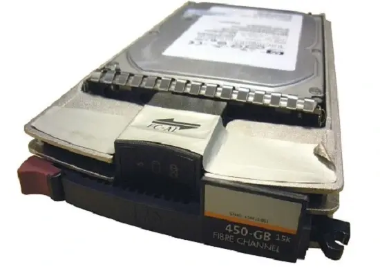 AG804A HP 450GB 15000RPM Fibre Channel 4GB/s Hot-Pluggable 3.5-inch Hard Drive
