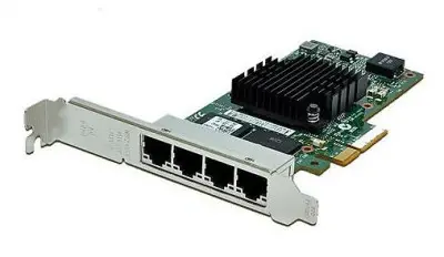 BCM95709A0906G Dell Broadcom NetXtreme II 5709 Gigabit Quad Port Ethernet PCI Express x4 Convergence Network Interface Card