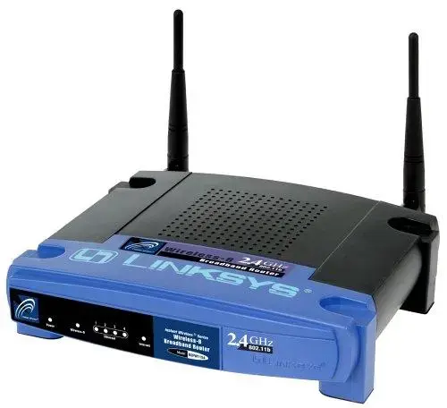 BEFW11S4 Linksys 2.4GHz 4-Port 10/100Base-T IEEE 802.11b Wireless-B BroadbAnd Router