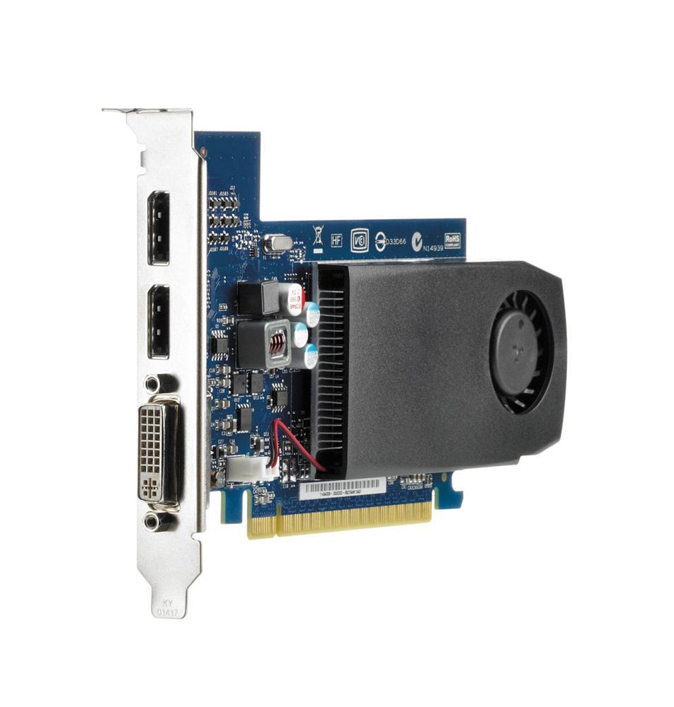 BJ492AAR HP 2GB Nvidia GeForce GT 630 DisplayPort PCI-E...