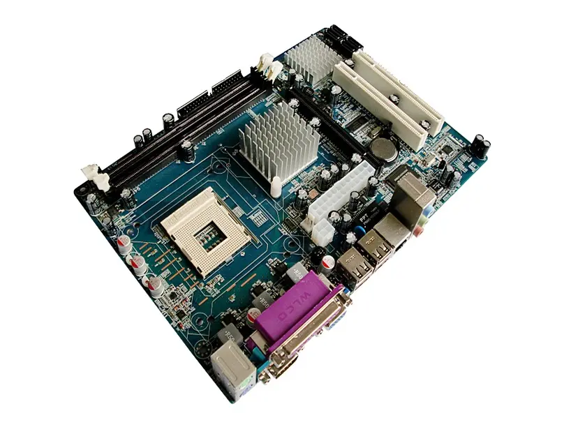 BOXD845EBG2 Intel 845E Chipset 2-Slot DDR DIMM ATX System Board (Motherboard) Socket 478 with USB 2.0