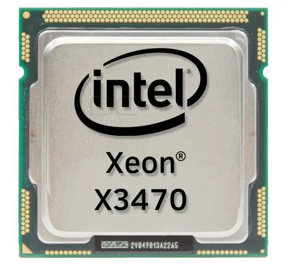 BX80605X3470 Intel Xeon Quad Core X3470 2.93GHz 1MB L2 Cache 8MB L3 Cache 2.5GT/S DMI Speed Socket LGA-1156 45NM 95W Processor