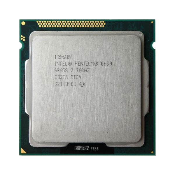 BX80623G630 Intel Pentium G630 Dual Core 2.70GHz 5.00GT/s DMI 3MB L3 Cache Socket FCLGA1155 Desktop Processor