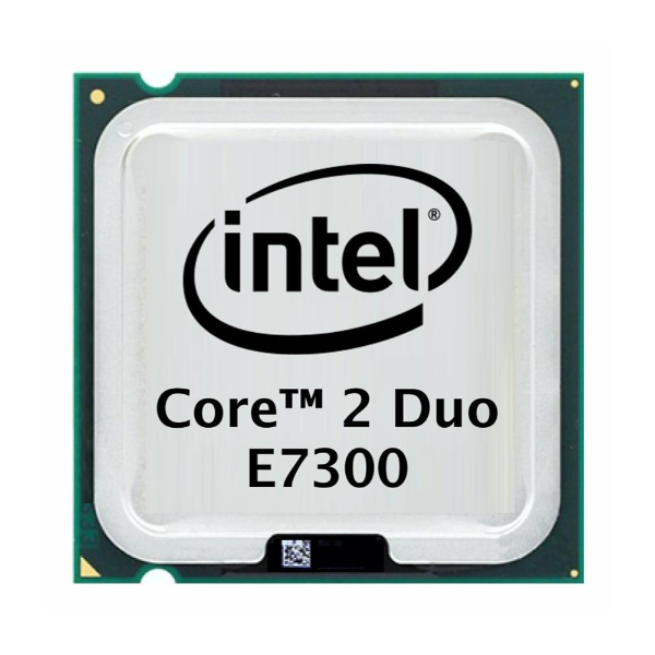 BXC80571E7300 Intel Core 2 Duo E7300 2-Core 2.66GHz 1066MHz FSB 3MB L2 Cache Socket LGA775 Processor