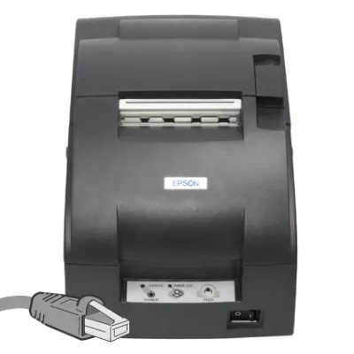 C31C514667 Epson TM-U220B EDG Ethernet LAN Receipt Printer Auto Cut 