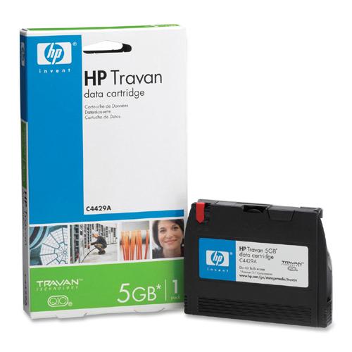 C4429A HP Travan 2.5GB/5GB DATa Cartridge
