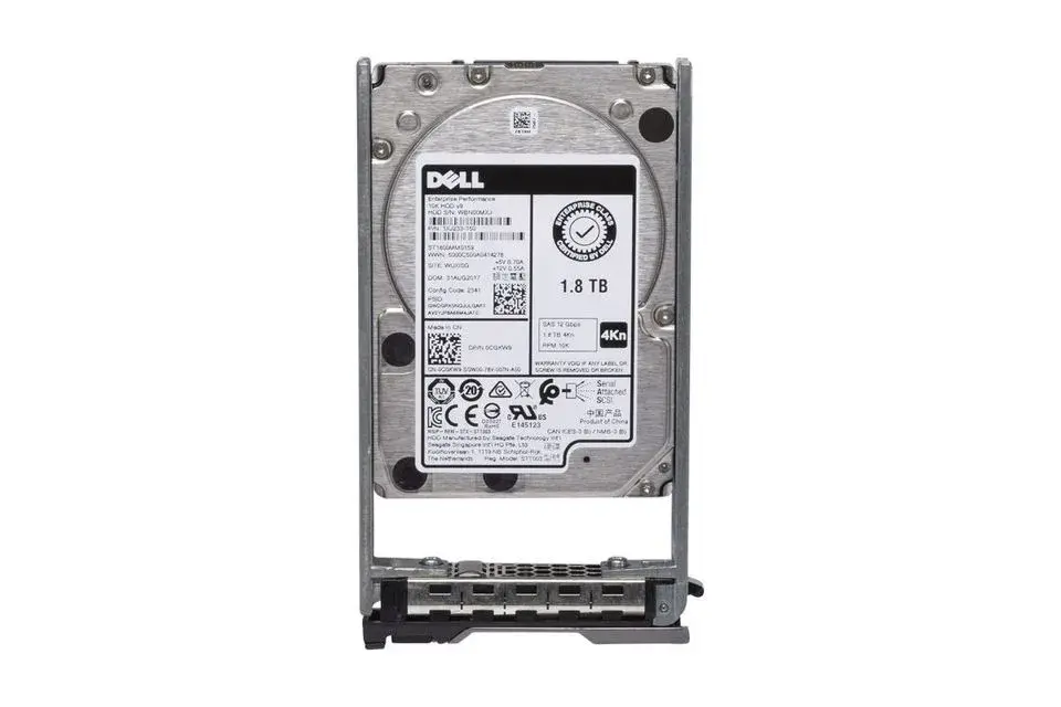 CGKW9 Dell 1.8TB 10000RPM SAS 12GB/s 4KN Hot-Swappable ...
