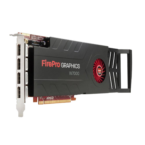 CHF4P Dell / AMD FirePro W7000 4GB GDDR5 SDRAM 153.6Gb/s DVI / VGA PCI-Express 3.0 x16 Video Graphics Card