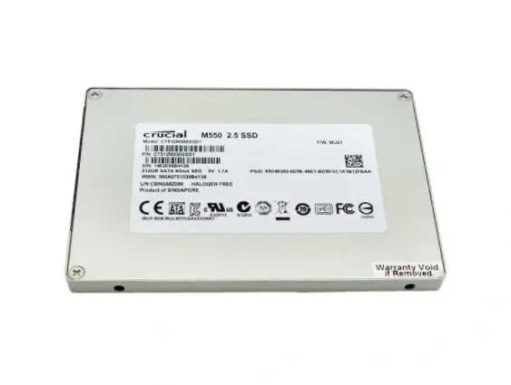 CT1024M550SSD1 Crucial M550 Series 1TB Multi-Level Cell (MLC) SATA 6Gb/s 2.5-inch Solid State Drive