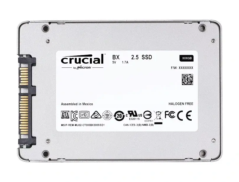 CT120BX300SSD1 Crucial BX300 Series 120GB Multi-Level Cell (MLC) SATA 6Gb/s 2.5-inch Solid State Drive