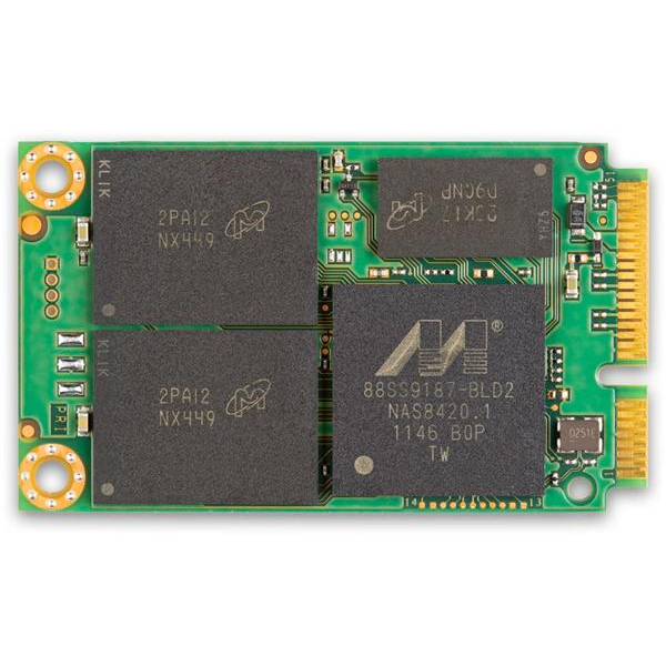 CT120M500SSD3 Crucial M500 Series 120GB Multi-Level Cell (MLC) SATA 6Gb/s mSATA Solid State Drive