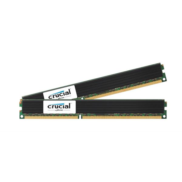 CT2KIT102472BW1339 Crucial 16GB Kit (8GB x 2) DDR3-1333MHz PC3-10600 ECC Registered CL9 240-Pin DIMM 1.35V VLP Memory