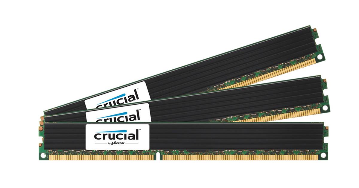 CT3K16G3ERVLD41339 Crucial 48GB Kit (16GB x 3) DDR3-133...