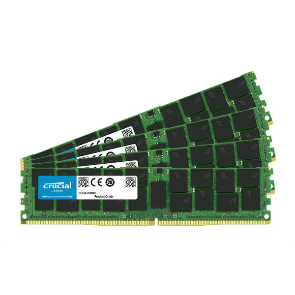 CT4C16G4RFD4213 Crucial 64GB Kit (16GB x 4) DDR4-2133MH...