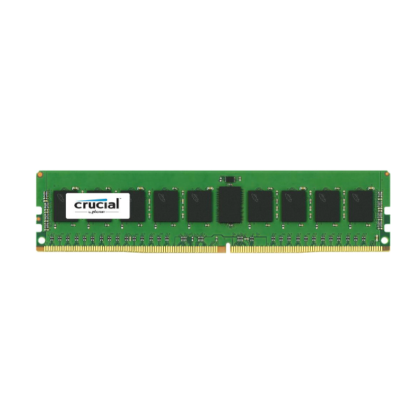 CT4G4WFS8213.9FA1 Crucial 4GB DDR4-2133MHz PC4-17000 ECC Unbuffered CL15 288-Pin DIMM 1.2V Single Rank Memory Module