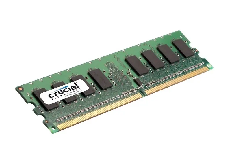 CT524912 Crucial 1GB DDR-400MHz PC3200 non-ECC Unbuffered CL3 240-Pin DIMM Memory Module