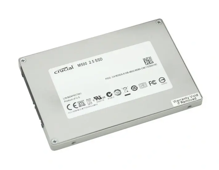 CT960M500-WAVE Crucial M500 Series 960GB Multi-Level Cell (MLC) SATA 6Gb/s 2.5-inch Solid State Drive