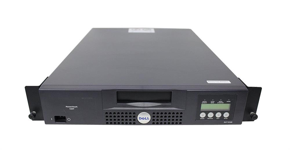 D7407 Dell PowerVault 122T LTO 1/8 SCSI Tape Autoloader