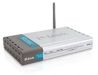DI-624M D-Link Super G with MIMO Wireless Router 4 x LAN 1 x WAN