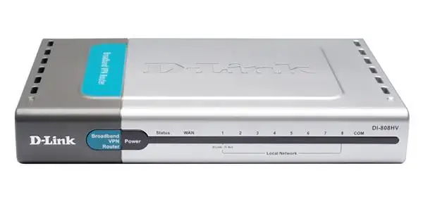 DI-808HV D-Link Express EtherNetwork Security Router 8 ...