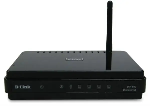 DIR-600 D-Link Wireless Router 4 x 10/100Base-TX Network LAN 1 x 10/100Base-TX Network WAN IEEE IEEE 802.11n (draft) 150MB/s