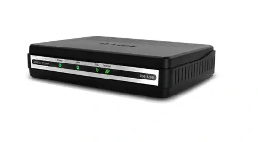 DSL-520B D-Link 24MB/s Fast Ethernet Modem Router