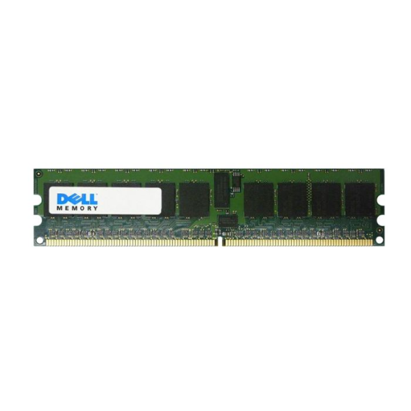 DX1563 Dell 2GB DDR2-400MHz PC2-3200 ECC Registered CL3...