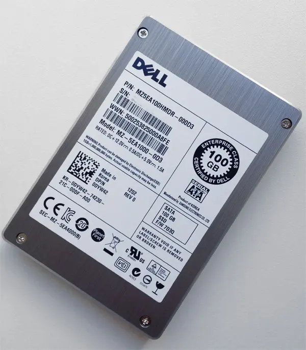 DYW42 Dell 100GB SATA 3Gbps 2.5-inch Enterprise Class S...