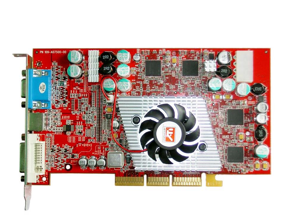 E-G012-03-1115 ATI Tech Radeon 9800PRO 128MB DDR AGP 8x DVI/ VGA TV-out Video Graphics Card