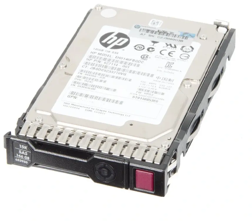 EH0146FCBVB HP 146GB 15000RPM SAS 6GB/s Hot-Pluggable 2...