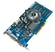 EN6600GT ASUS GeForce 6200 256MB DDR 64-Bit VGA / D-Sub...