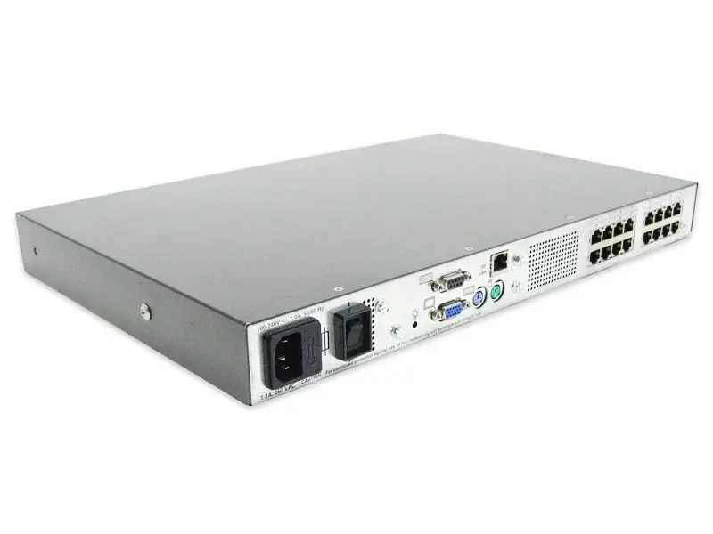 EO1010 HP 16-Port 1U KVM IP Rackmount Server Console Sw...