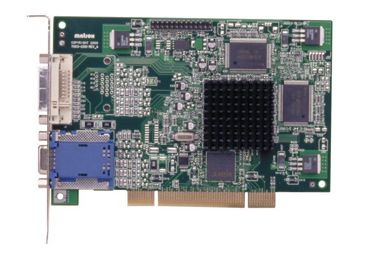 ET866 Matrox Millennium G450 32MB PCI with VGA DVI Port...