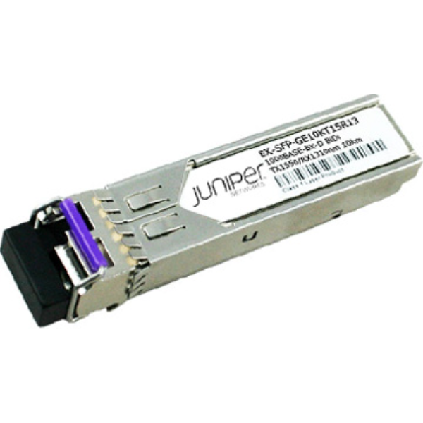 EX-SFP-GE40KT13R15 Juniper 1GB/s 1000Base-BX-U Single-M...