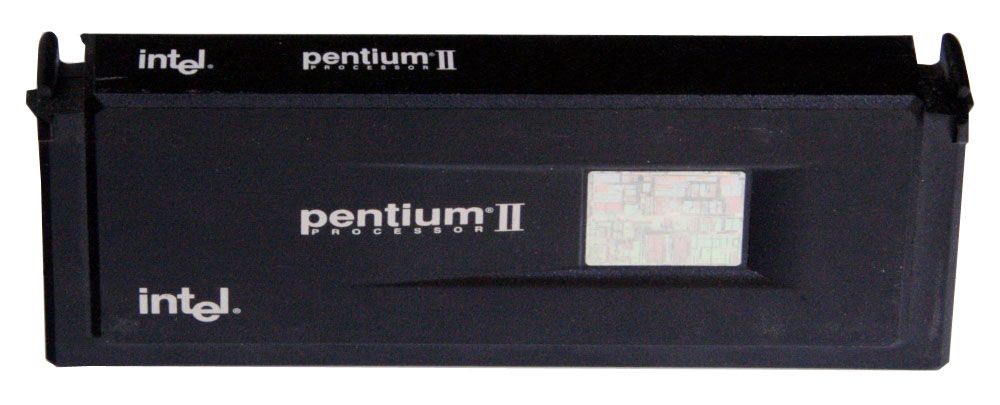 F1753-69201 HP 333MHz 66MHz FSB 256KB L2 Cache Socket H-PBGA615 Intel Pentium II 1-Core Processor