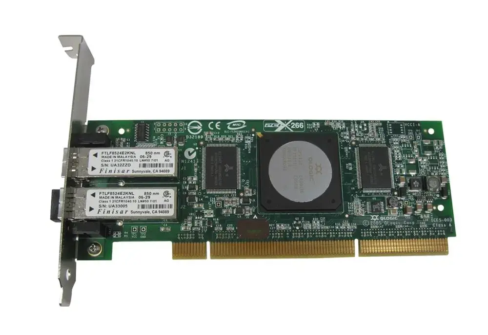 FC2410401-33 QLogic SANblade FC1243Network Adapter PCI-X / 266MHz Fibre Channel