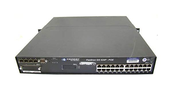 FGS624P Brocade FastIron GS Series 624P 20-Port Gigabit...