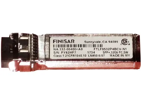 FTLF8532P4BCV-N1 NetApp 32GB/s Fibre Channel Short-Wavelength SFP+ Transceiver