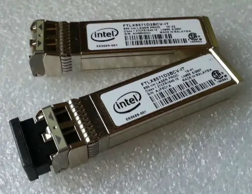 FTLX8571D3BCV-IT Intel 10Gb/s SFP+ Fibre Optical Transc...