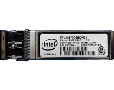 FTLX8571D3BCVI31 Intel 10GB/s BASE-SR 850nm SFP+ Optical Transceiver