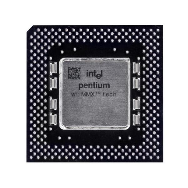 FV80503200-4 Intel Pentium MMX 1-Core 200MHz 66MHz FSB 512KB L2 Cache Socket PPGA296 Processor