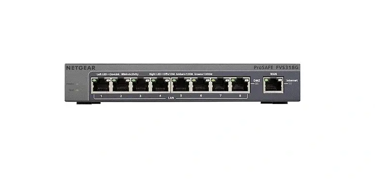 FVS318G-200NAS Netgear ProSafe 8-Port Gigabit VPN Firewall