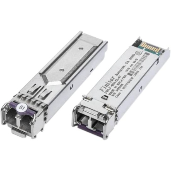 FWLF1634RL30 Finisar Corporation 4.25GB/s 1000Base-ZX DWDM Single-Mode Fiber 80km 1553.33nm Duplex LC Connector SFP Transceiver Module