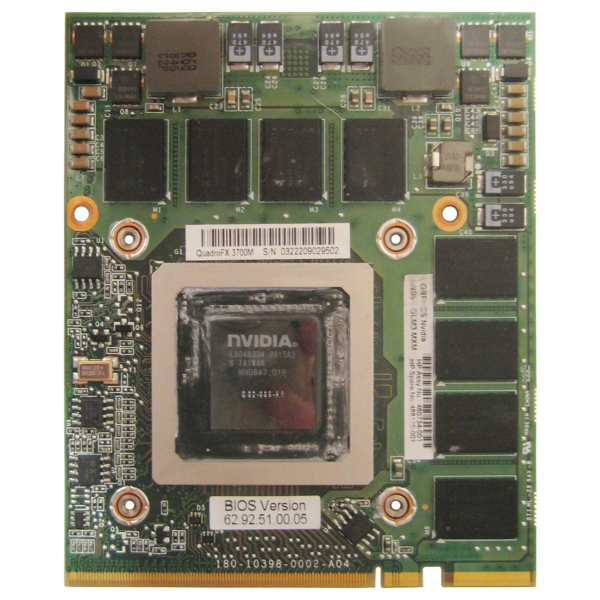 FX3700M HP Nvidia Quadro FX3700 512MB G-DDR3 PCie Video Graphics Card